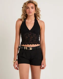 Giselle Lace Halter Top
