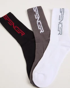 Glitch Y2K 3 Pack Socks