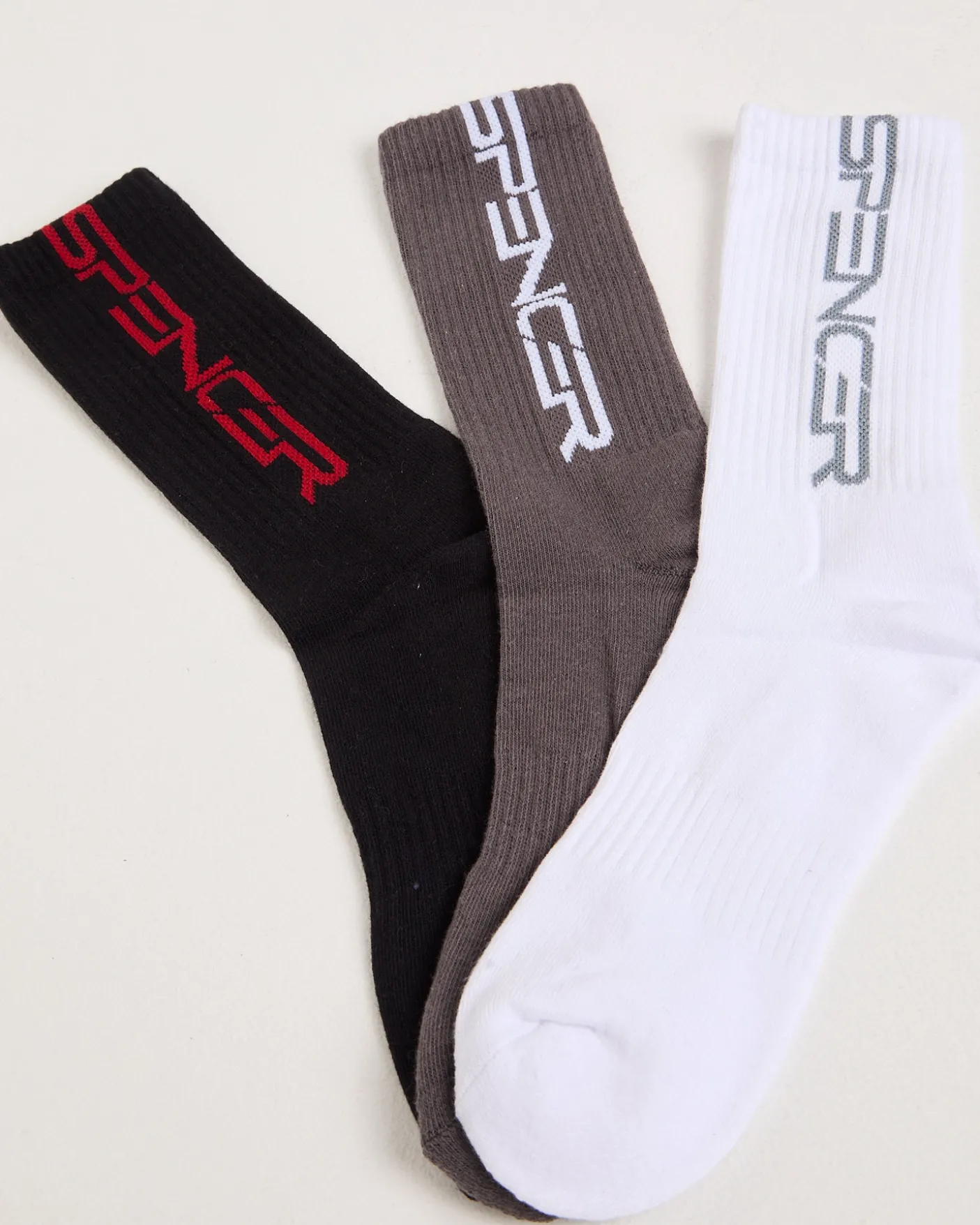 Glitch Y2K 3 Pack Socks