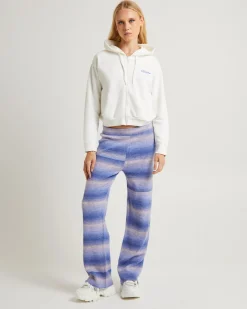Gloomy Zip Through Hoodie White