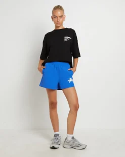 Graffiti Shorts in Ultramarine Blue
