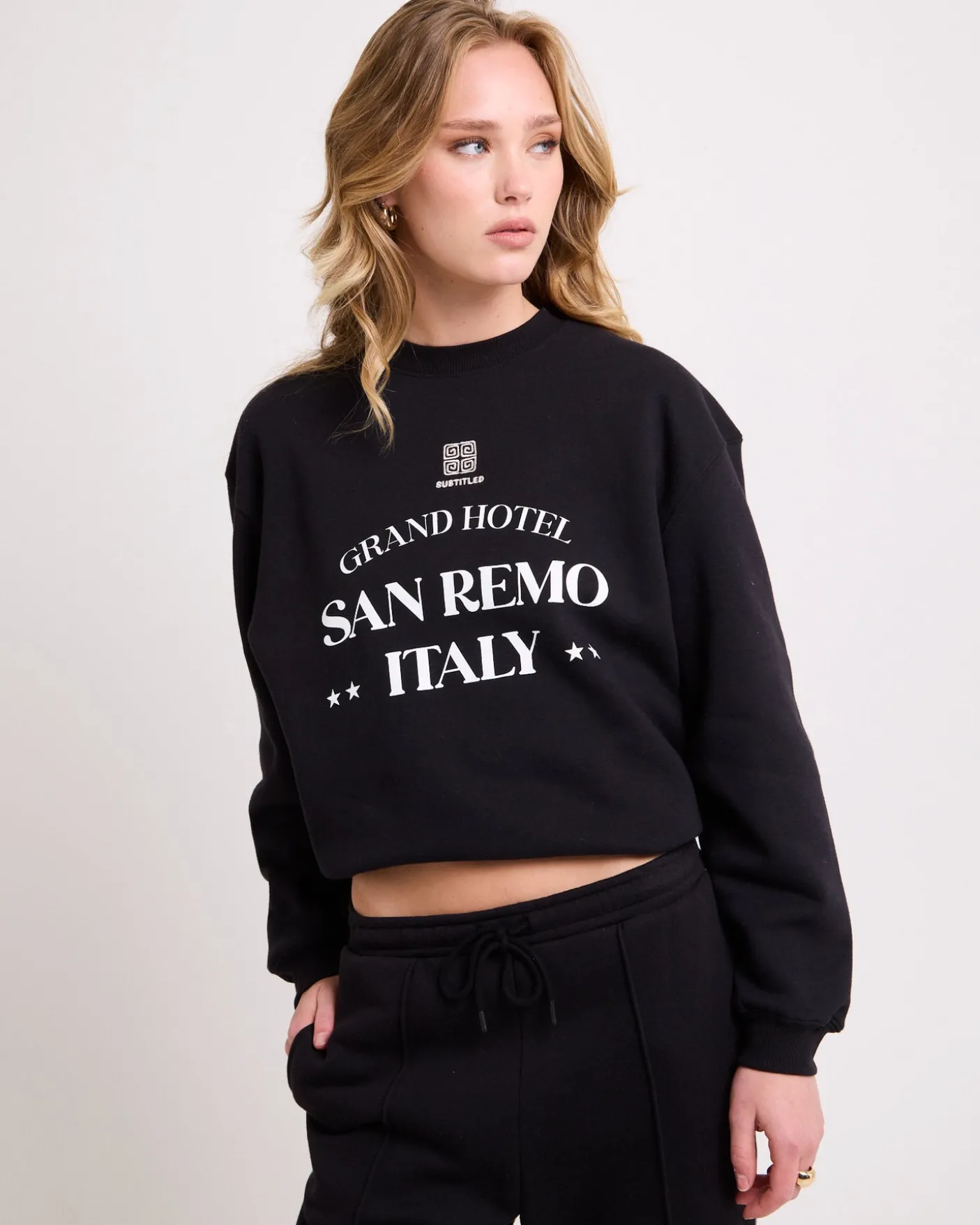 Grand Hotel Crew Neck Jumper
