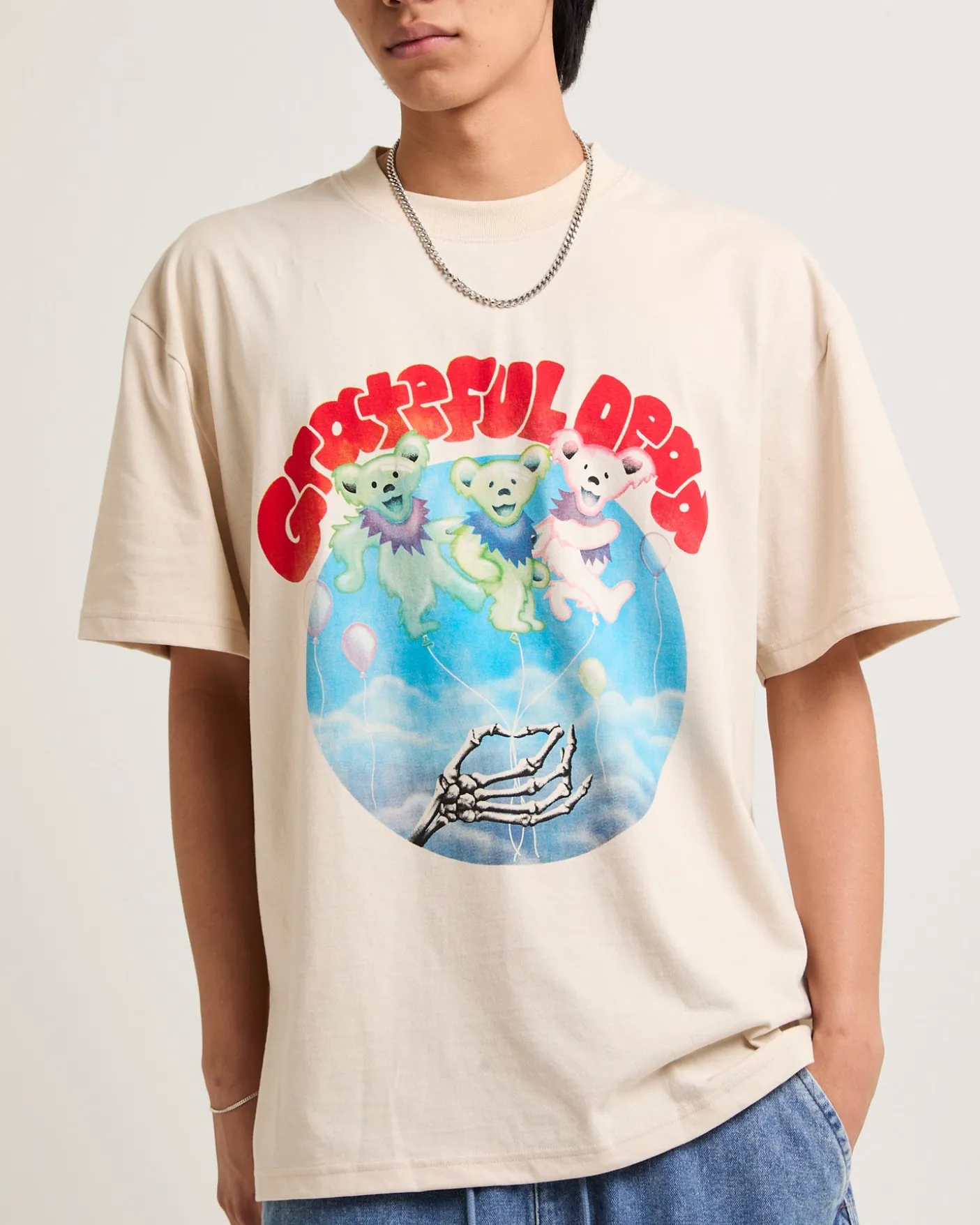 Grateful Dead Capsule Sunflower Oversized T-Shirt