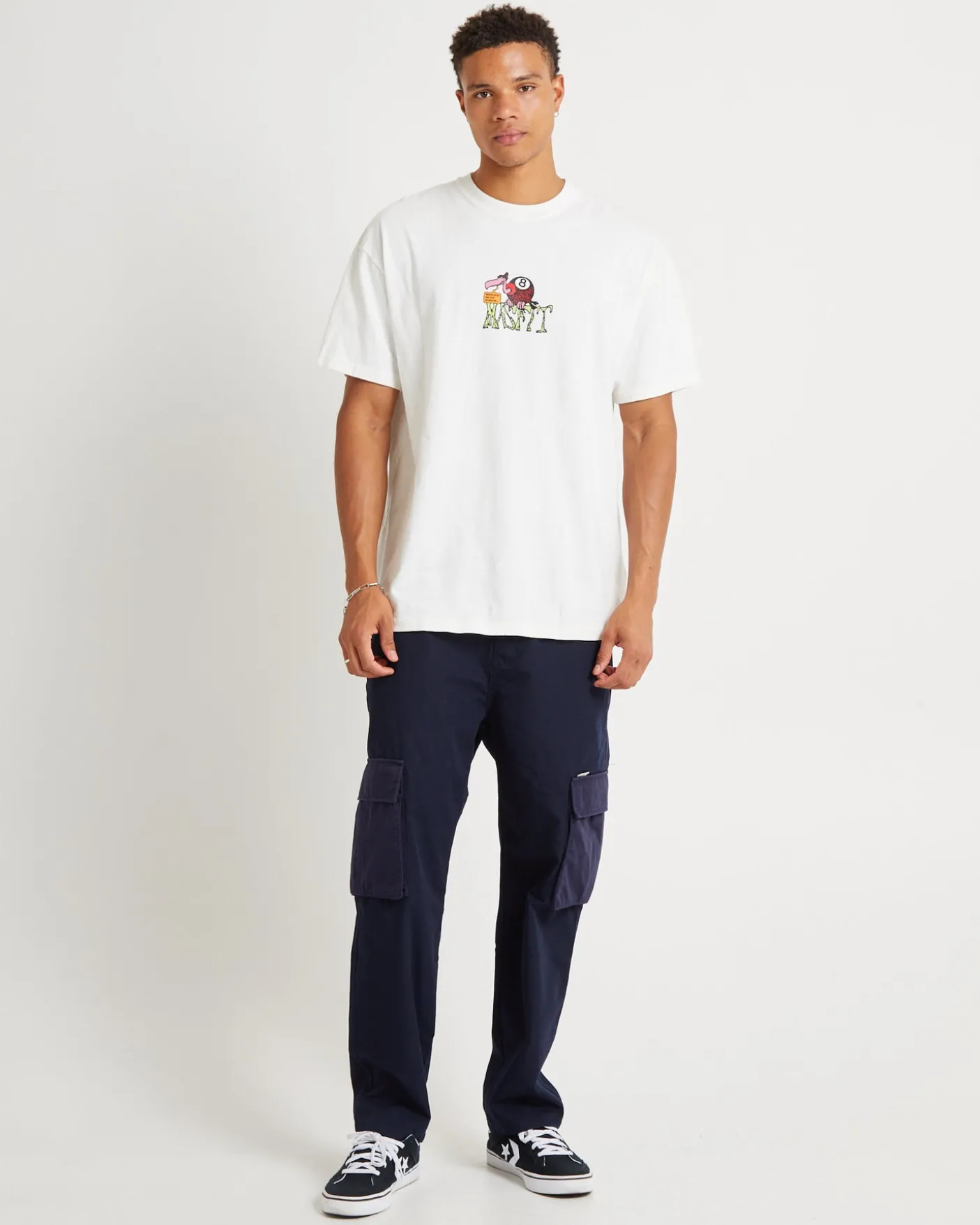 Green Onions Cargo Pants Dark Navy