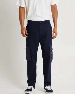 Green Onions Cargo Pants Dark Navy