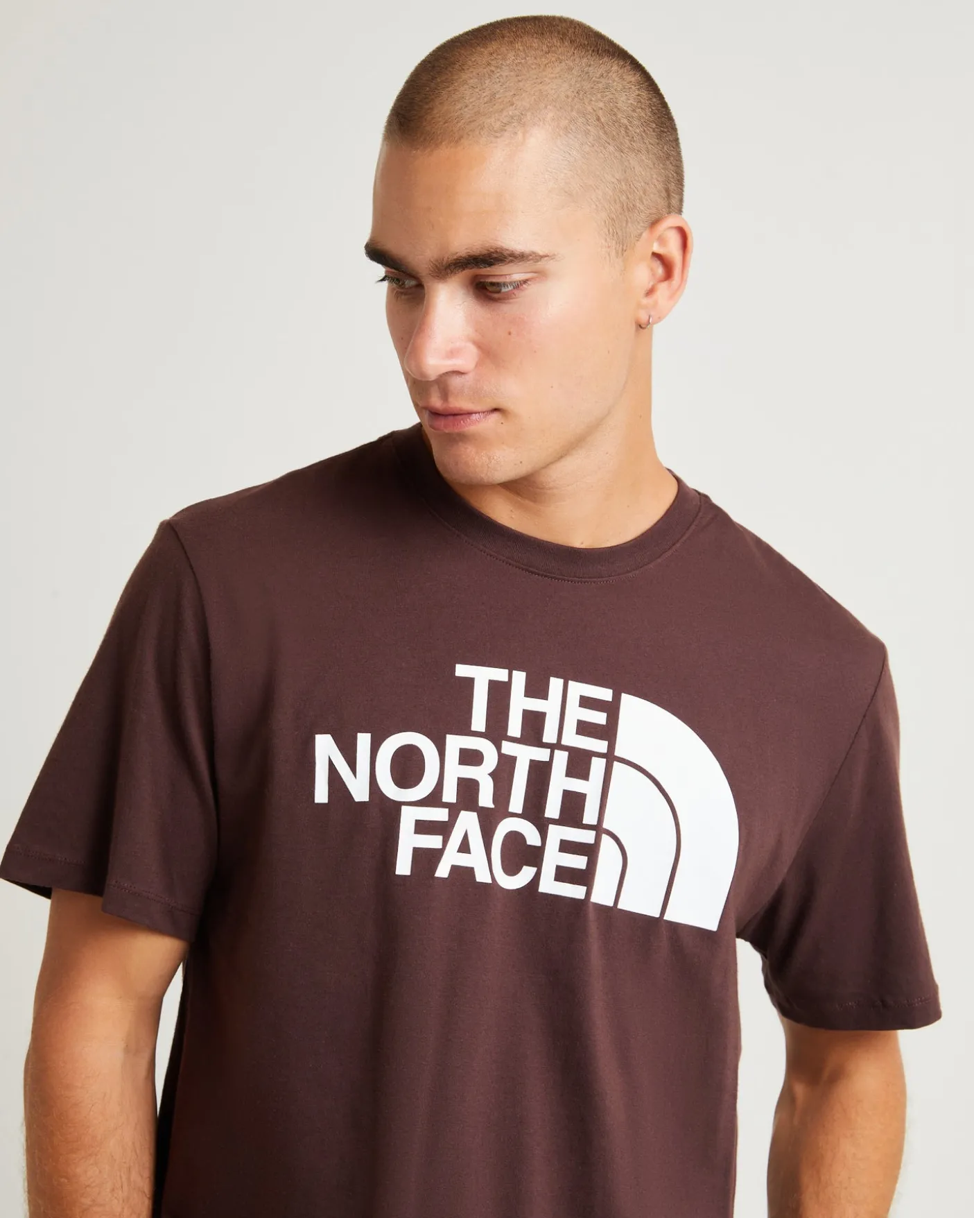 Half Dome Short Sleeve T-Shirt Coal Brown