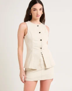 Harper Denim Vest