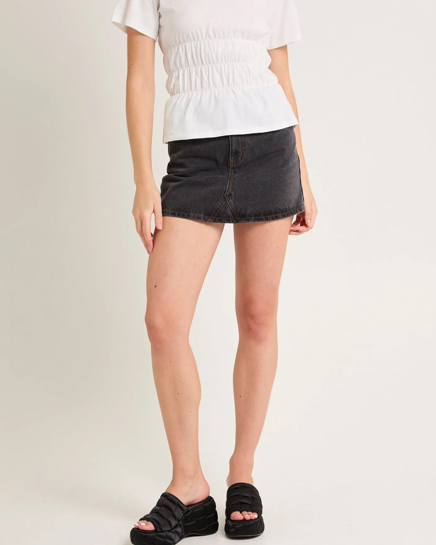 Hazel Denim Skirt