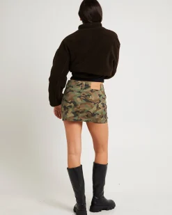Hidden Low Rise Workwear Skirt