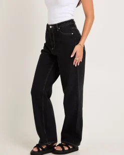 High Baggy Denim Jeans