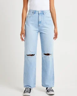 High Baggy Denim Jeans