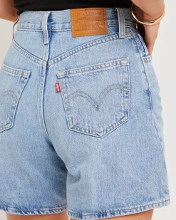 High Baggy Denim Shorts