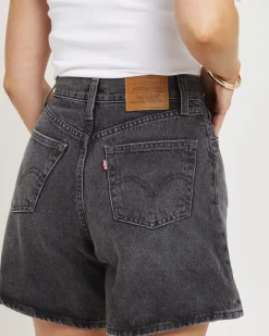 High Baggy Denim Shorts