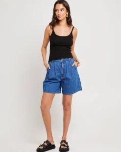 Horizon Denim Shorts Ashley