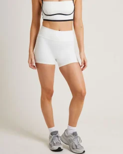 Hot Shorts in White