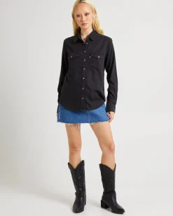 Iconic Western Long Sleeve Denim Shirt