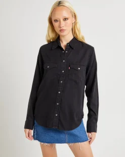 Iconic Western Long Sleeve Denim Shirt