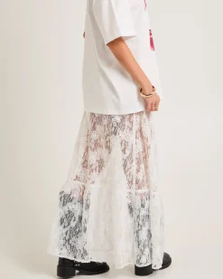 Imani Lace Tiered Maxi Skirt