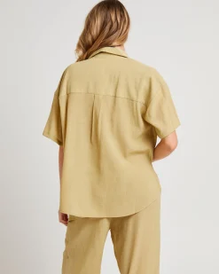 Indra Crinkle Oversized Shirt
