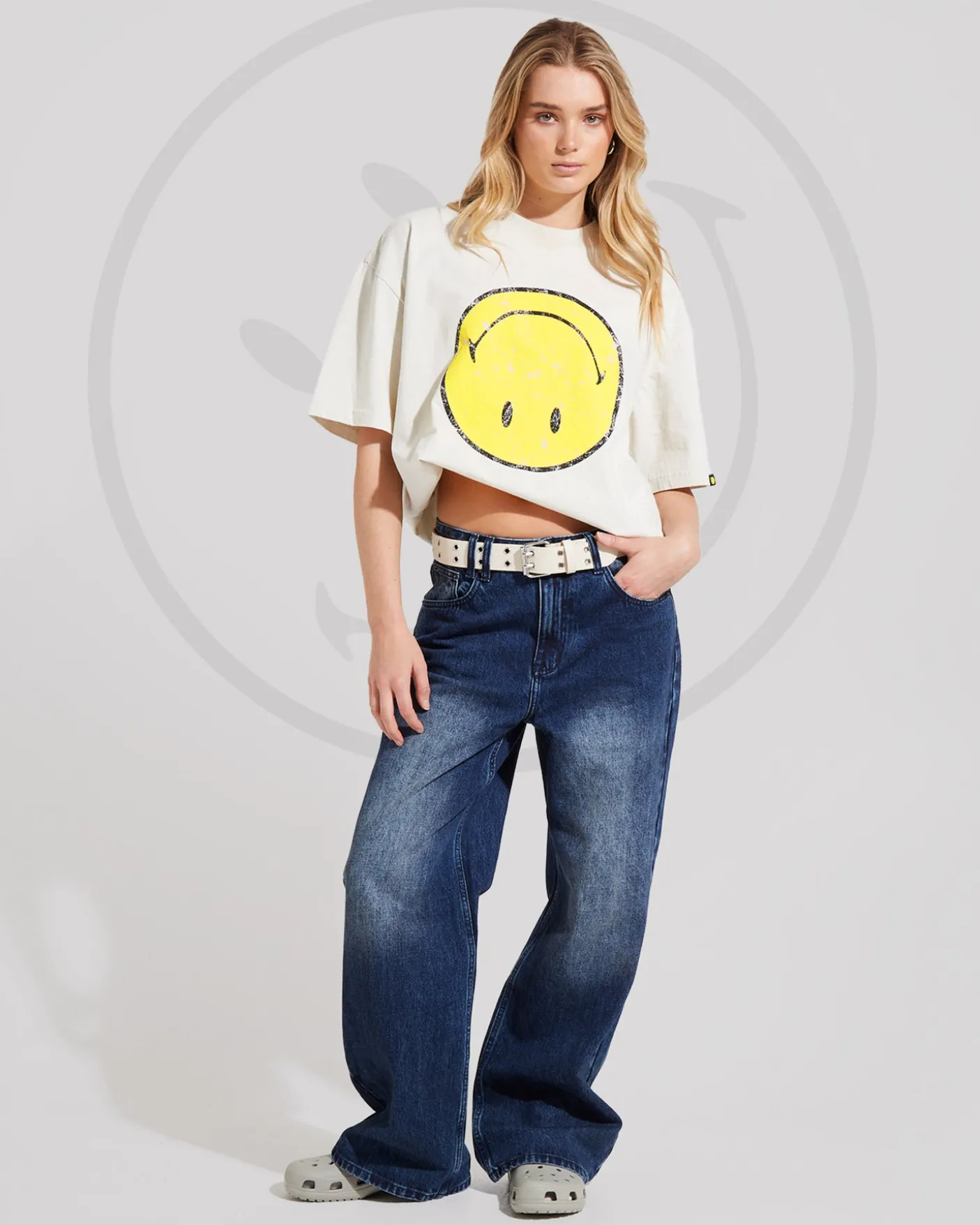 Insight x Smiley Logo T-Shirt