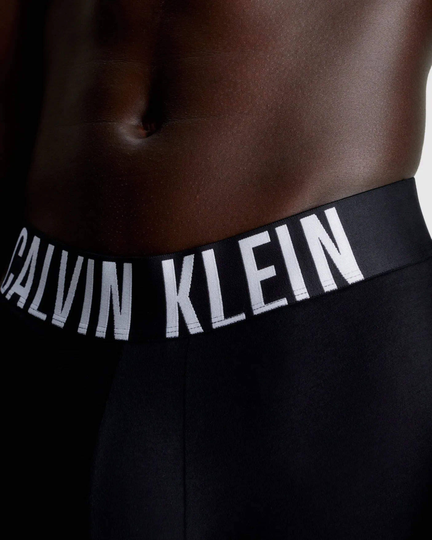 Intense Power Cotton Trunks 3 Pack in Black
