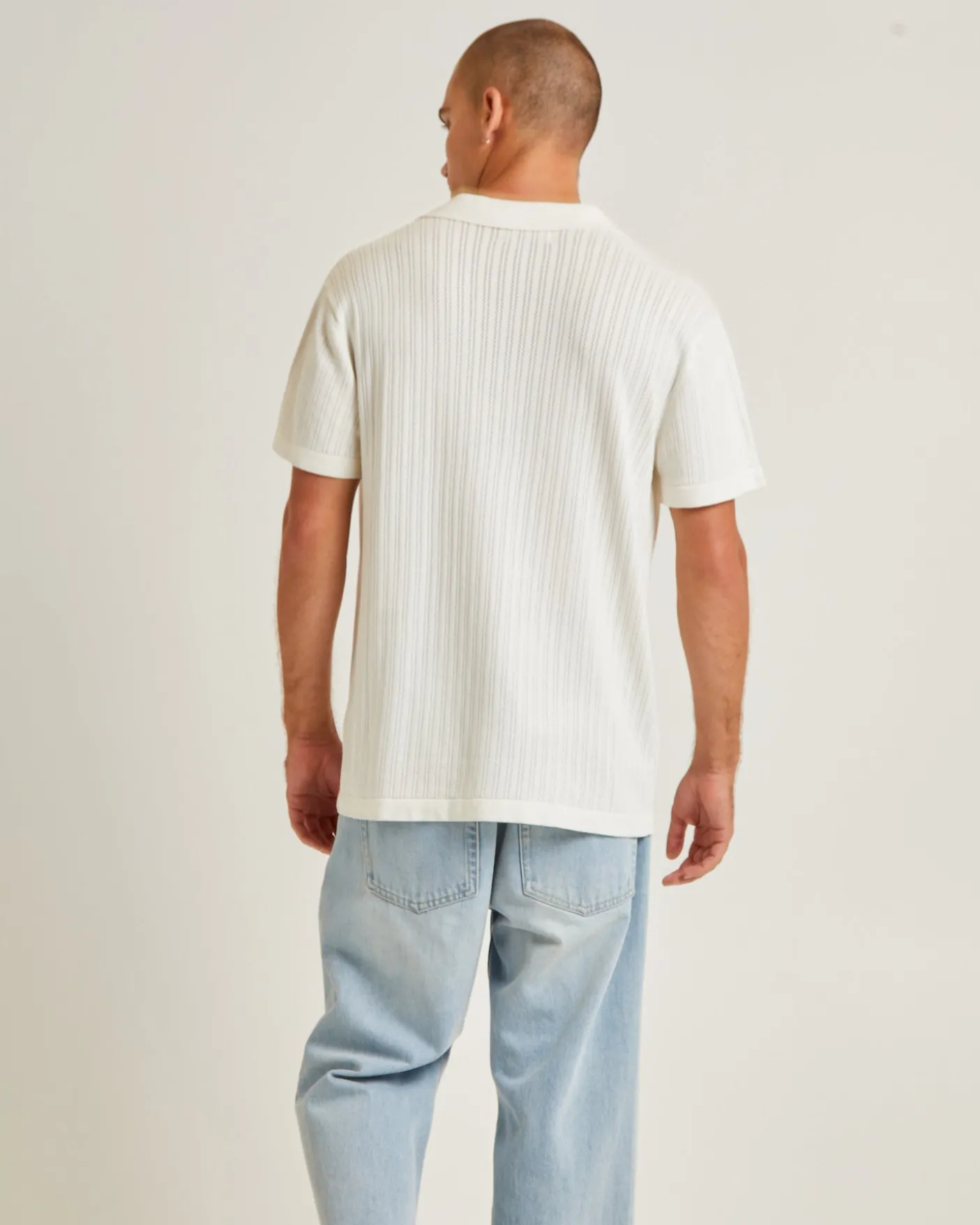 Intro Polo Short Sleeve Shirt White
