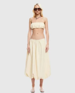 Intuition Bubble Midi Skirt
