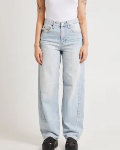 Jaquard Stripe Logan Jeans