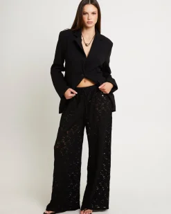 Jasmine Lace Relaxed Pants