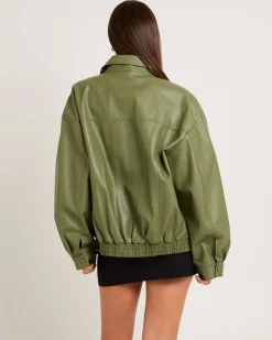 Jen Oversized Patch Pocket Jacket