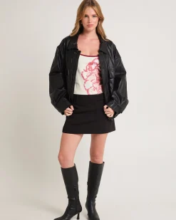 Jen Oversized Patch Pocket Jacket