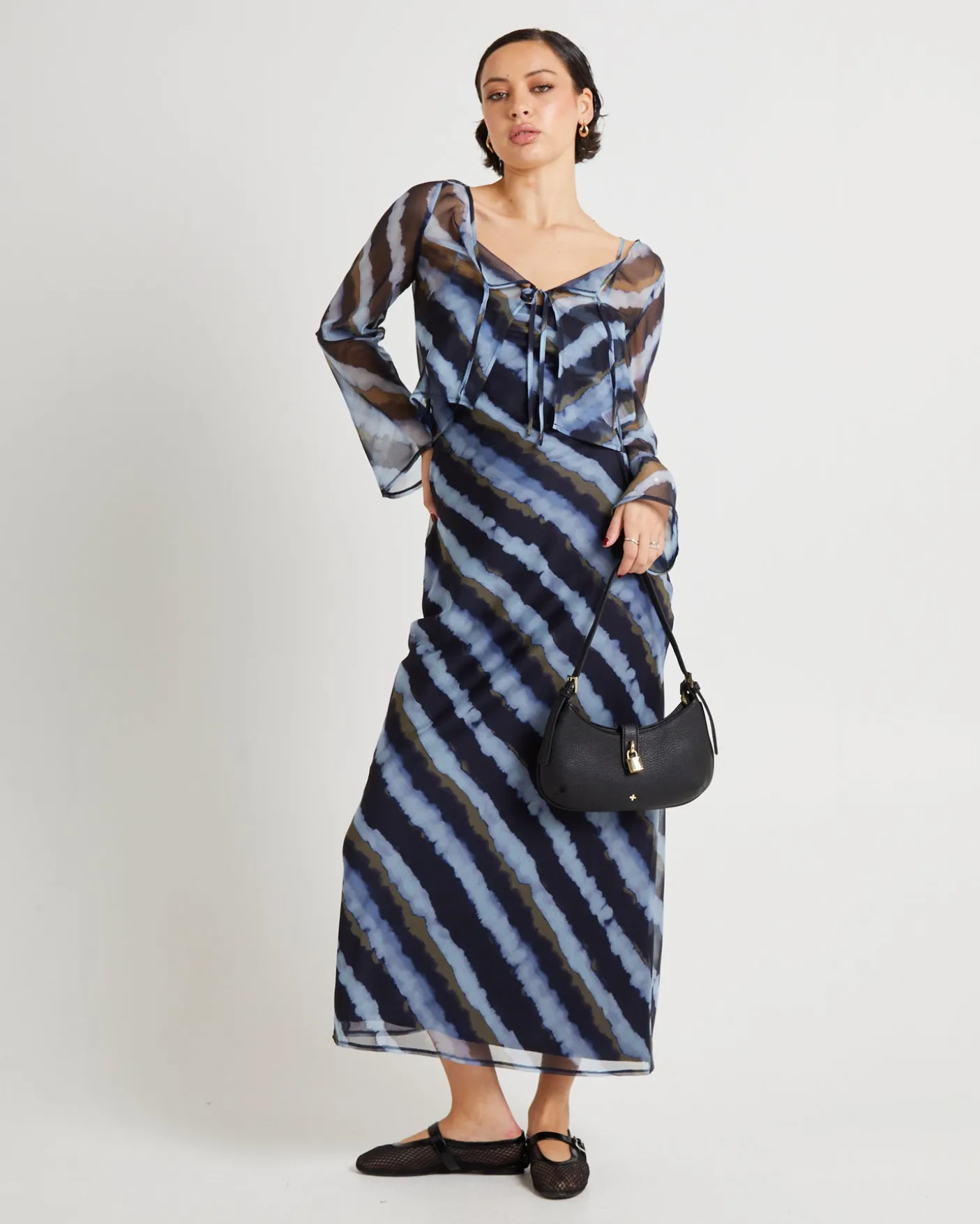 Jinti Tie Dye Layer Top