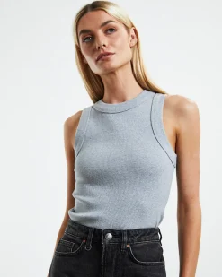 Jonesy Singlet Grey Marle