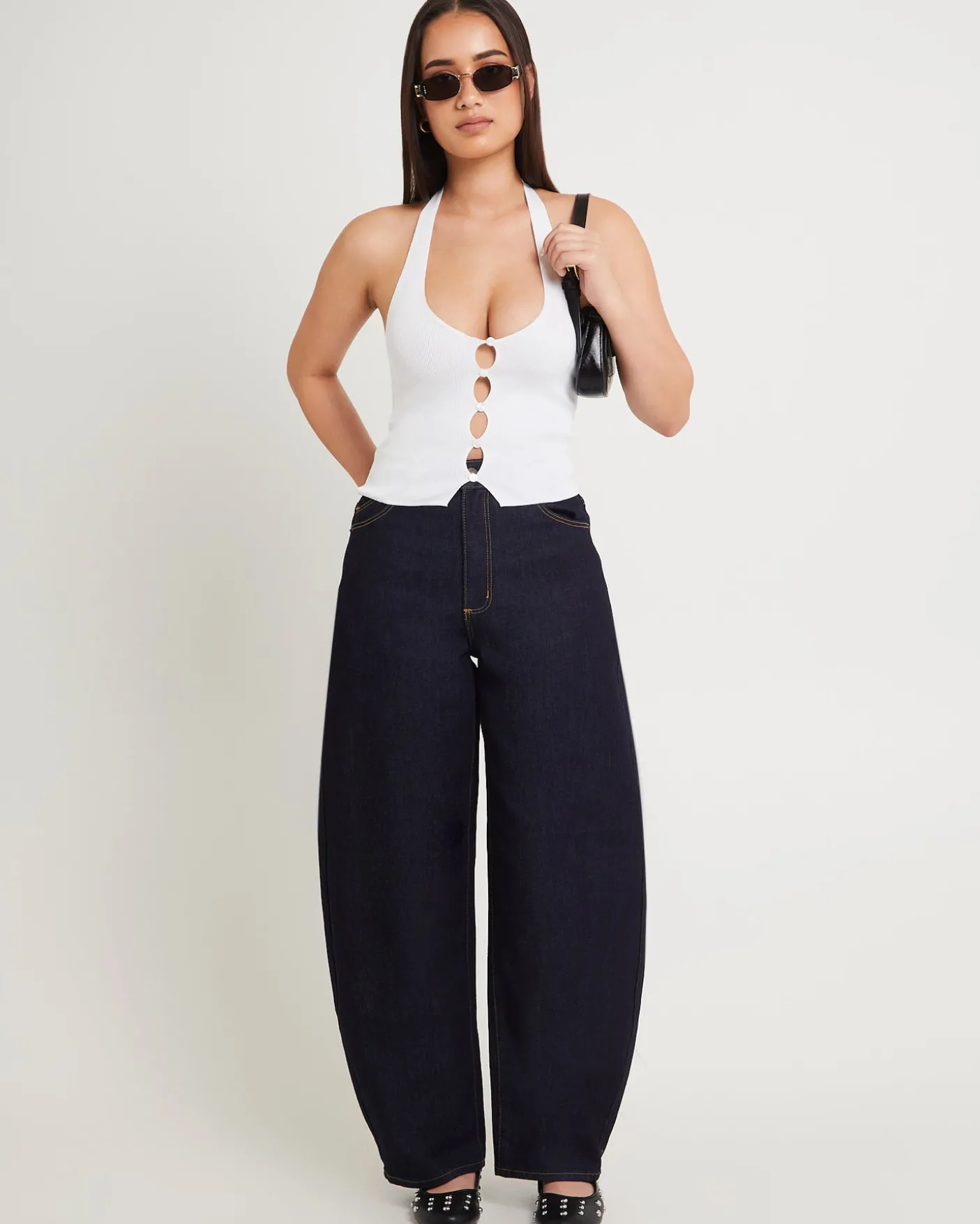 Kaia Keyhole Halter Top
