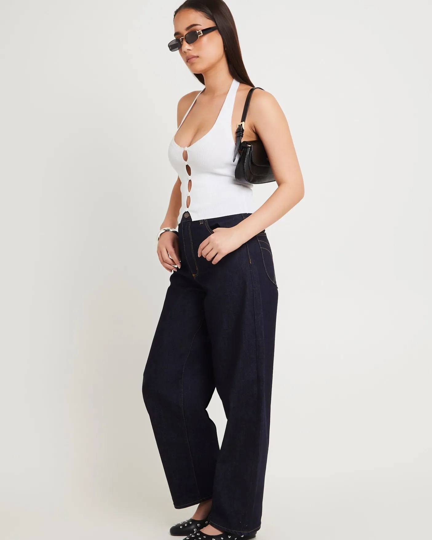 Kaia Keyhole Halter Top