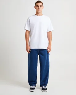 Kay Embroided Wide Leg Denim Pants