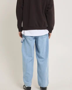 Kay Embroided Wide Leg Denim Pants