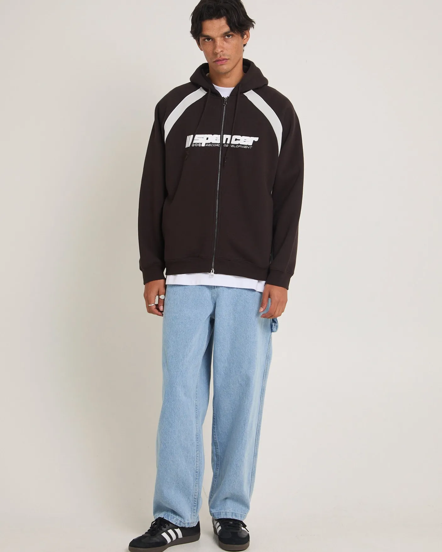 Kay Embroided Wide Leg Denim Pants