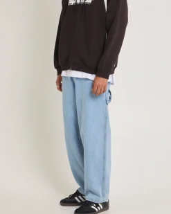 Kay Embroided Wide Leg Denim Pants