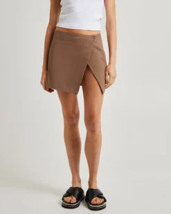 Kendra Split Mini Skirt