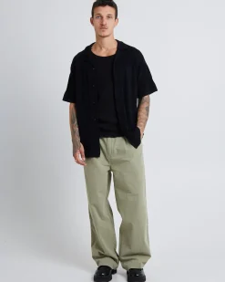 Knitted Short Sleeve Resort Shirt