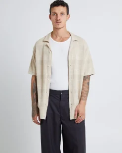 Knitted Short Sleeve Resort Shirt
