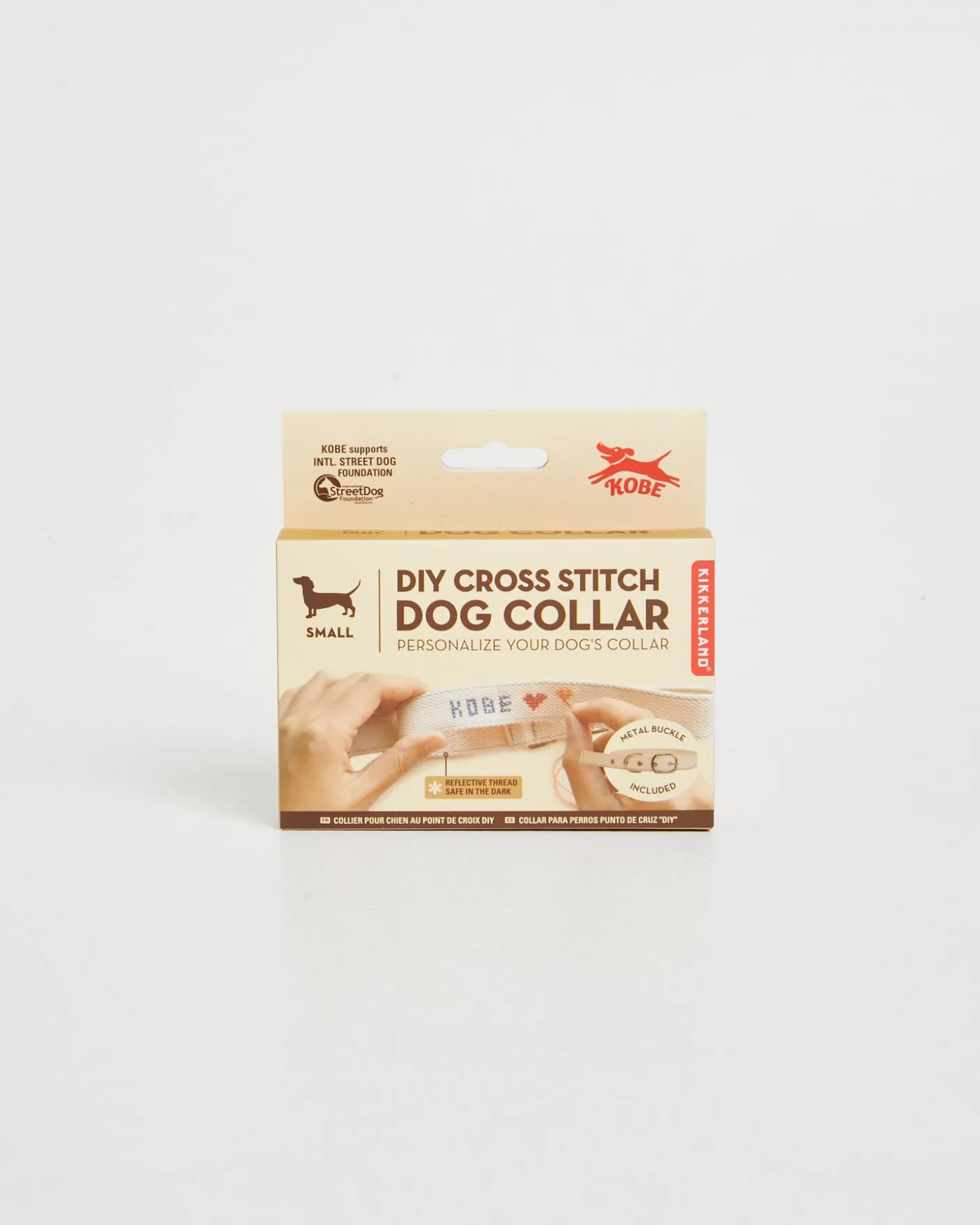 Kobe DIY Cross Stitch Dog Collar - Small