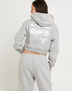 Koi Zip Through Graphic Hoodie