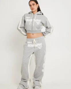 Koi Zip Through Graphic Hoodie