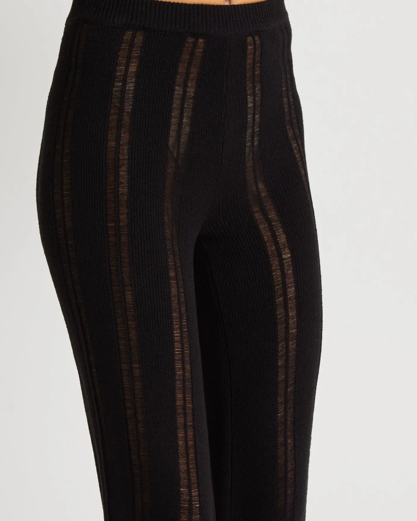 Ladder Knit Pants