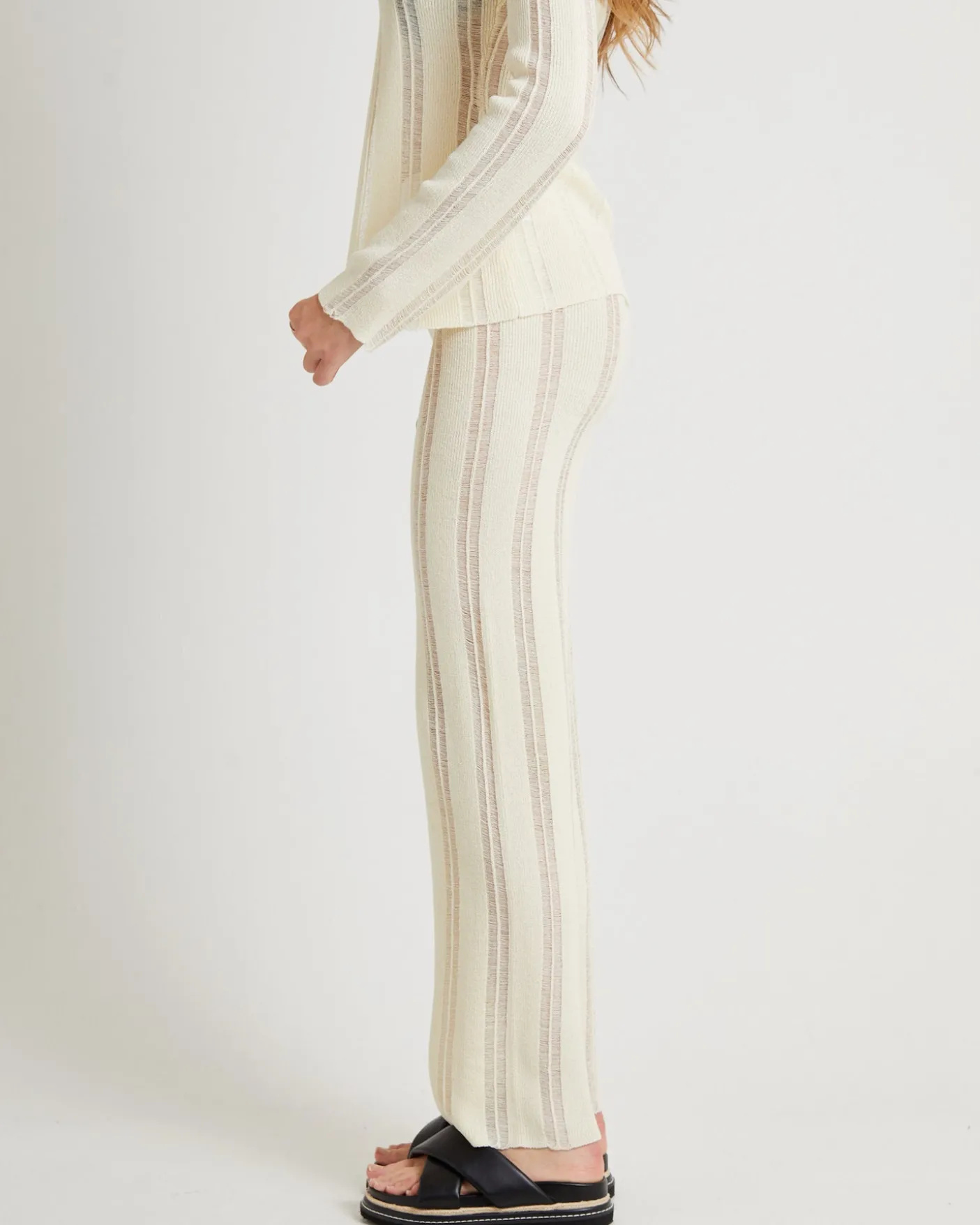 Ladder Knit Pants
