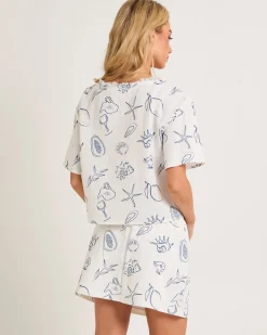 Laine Tie Front Blouse