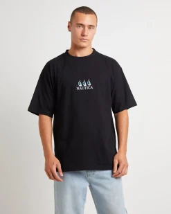 Lando Short Sleeve T-Shirt in Black