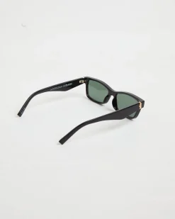 Le Sustain Plateaux Sunglasses in Black/Khaki Mono